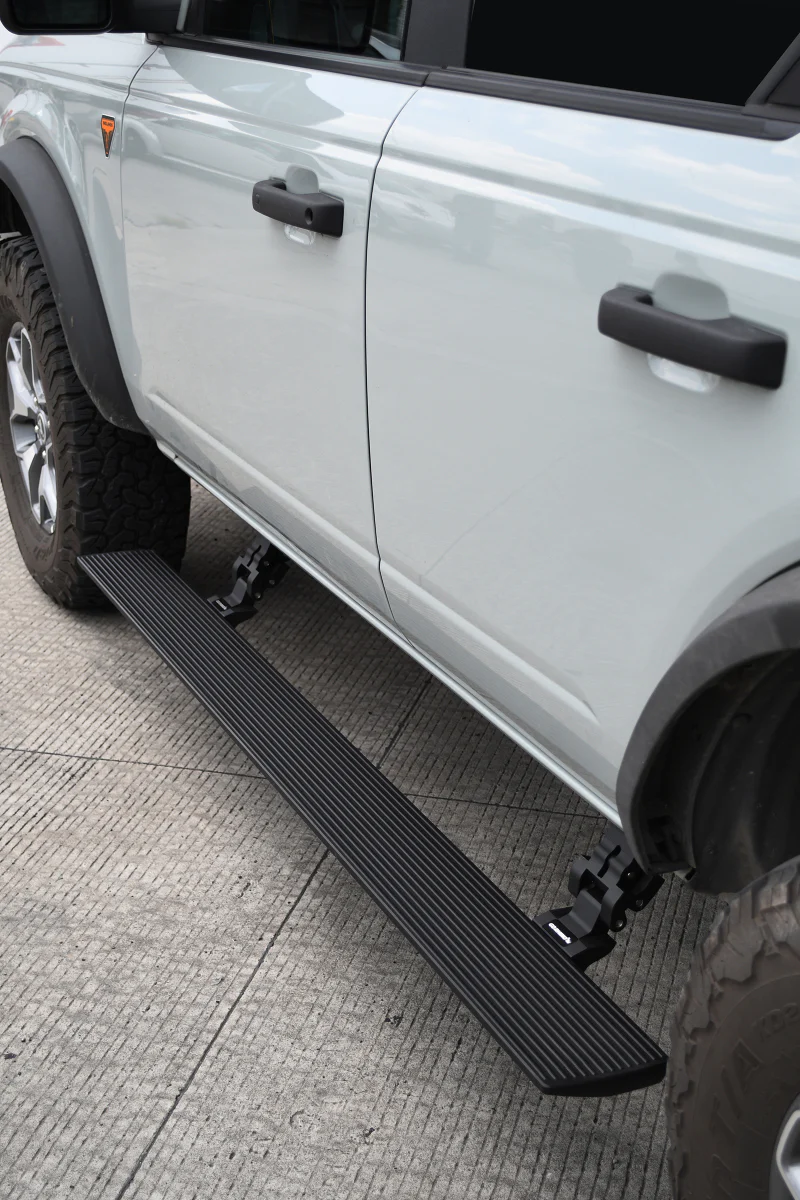 RealTruck 21-24 Ford Bronco 4dr VoltStep Electric Running Board Kit (No Drill) - Tex. Blk - Image 7