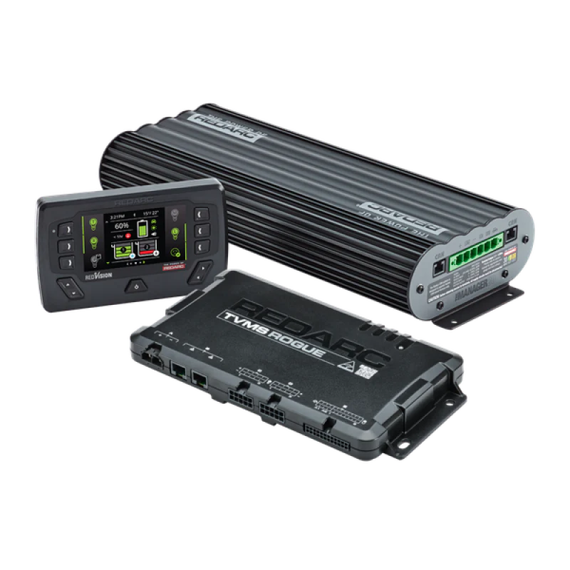REDARC Total Vehicle Management System - Rogue w/Manager30 System & RedVision Display