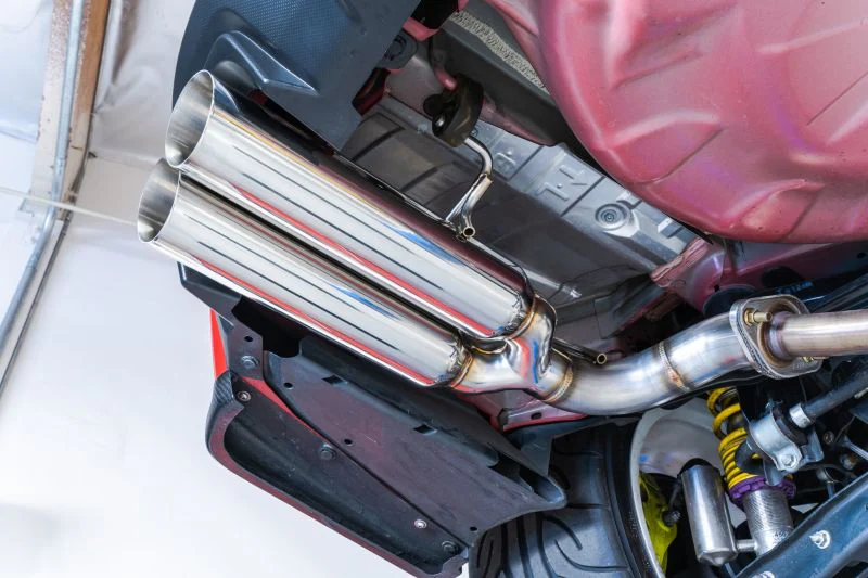 Remark 2015+ Subaru WRX/STI VA Boso Edition Axle Back Exhaust w/ Stainless Steel Single Wall Tip - Image 3