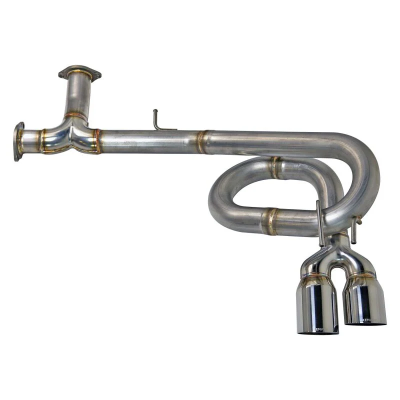 Remark 2022+ Honda Civic Sport Hatchback FL2 (Link Loop) Cat-Back Exhaust Stainless Steel Tip - Image 2