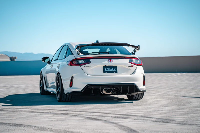 Remark 2023+ Honda Civic Type-R (FL5) Sports Touring Cat-Back Titanium Exhaust/SUS304 Front Pipe - Image 4