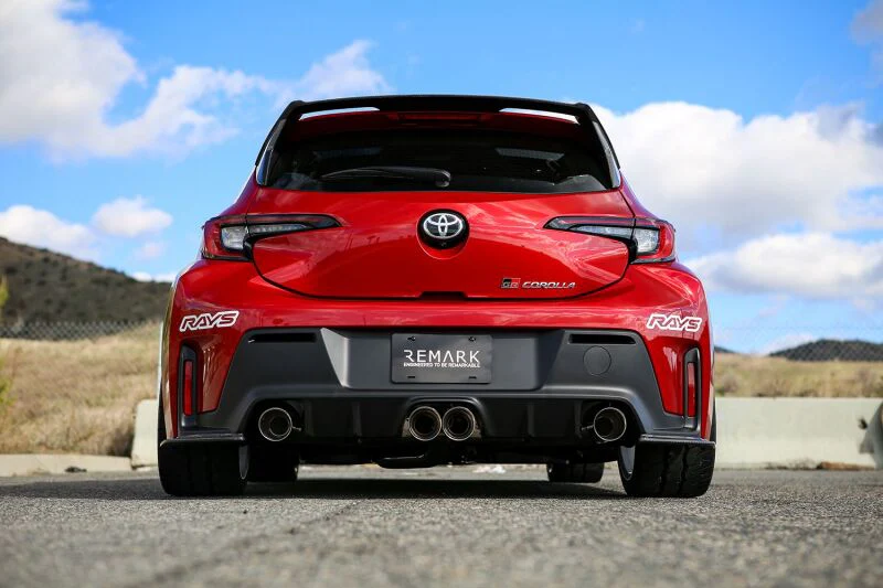 Remark 2023+ Toyota GR Corolla Elite Spec Quad Tip Cat-Back Exhaust - Image 2