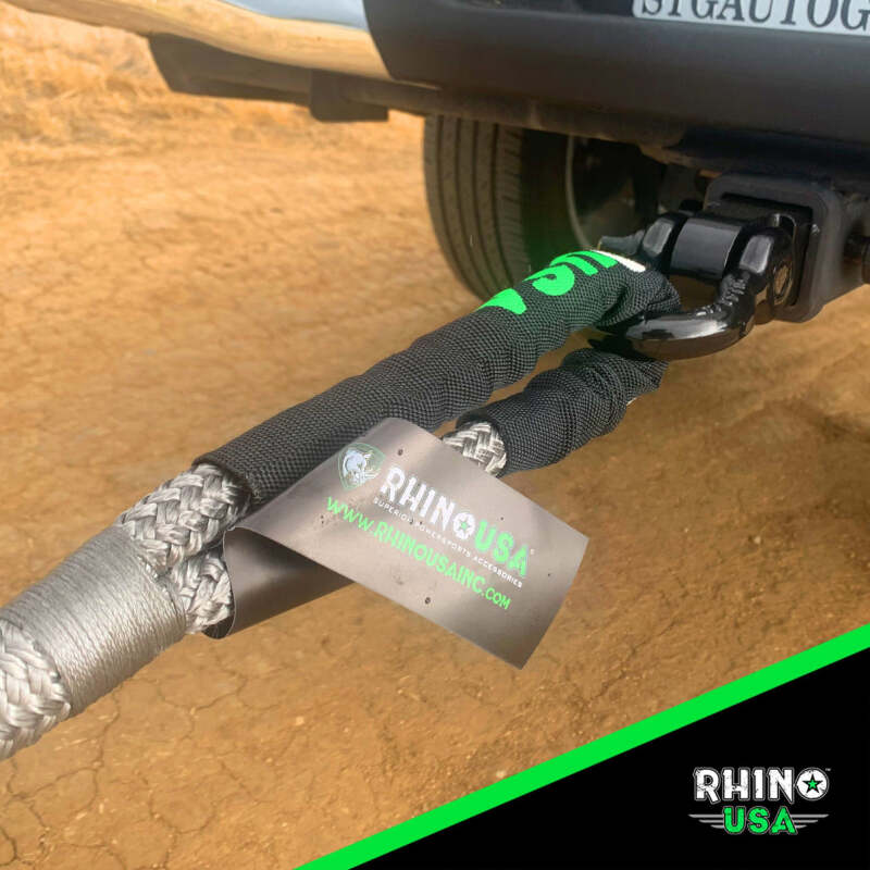 Rhino USA Kinetic Energy Recovery Rope (5/8In X 20Ft) Green - Image 3