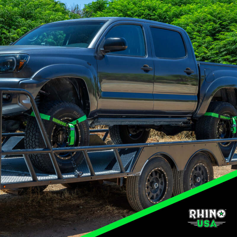 Rhino USA Lasso Straps; Basket Straps - Green - Image 3