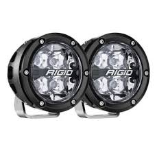 Rigid Industries 360-Series 4in Light Covers - Black (Pair)