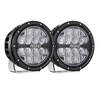 Rigid Industries 360-Series 6in Light Covers - Black (Pair)