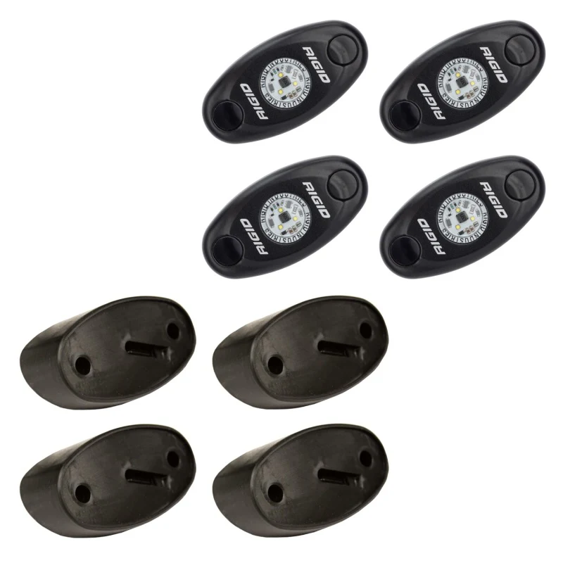 Rigid Industries Rock Light Kit- Amber (4 lights) - Image 2