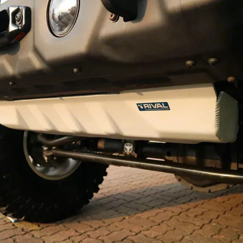 RIVAL 18-26 Jeep Wrangler JL /20-26 Jeep Gladiator Aluminum Sway Bar Skid Plate - Image 2