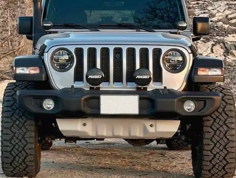 RIVAL 18-26 Jeep Wrangler JL /20-26 Jeep Gladiator Aluminum Sway Bar Skid Plate - Image 3