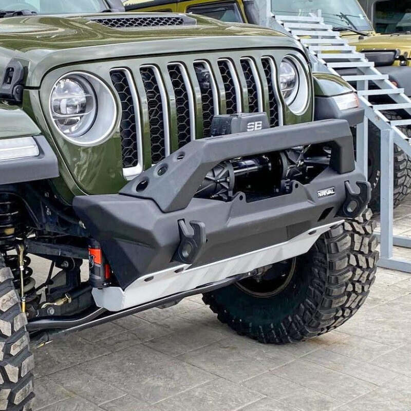 Rival 2007-2026 Jeep Wrangler 2020-2026 Jeep Gladiator Front Aluminum Bumper - Image 5