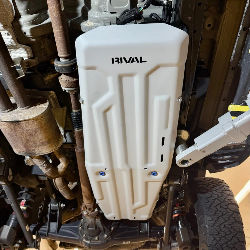 Rival 2024-2026 Ford Ranger Raptor Aluminum Gas Tank Skid Plate - Image 14