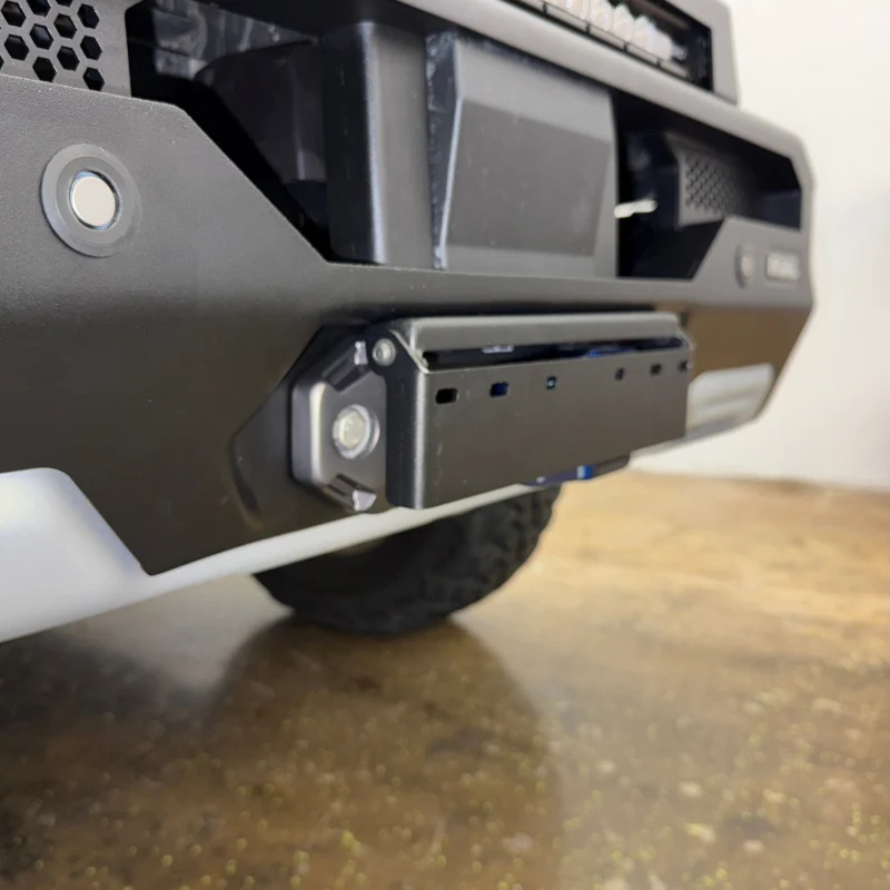 RIVAL 24-26 Ford Ranger Raptor Front Aluminum Bumper w/Winch Mount and Recovery Points - Image 26