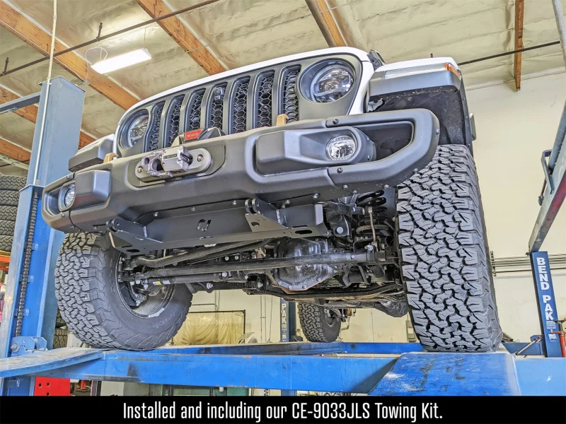RockJock JL/JT Winch Plate Kit Steel Bumper - Image 2