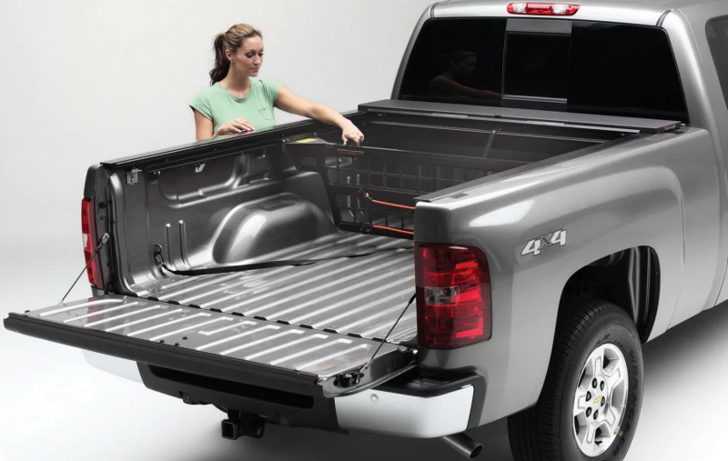 Roll-N-Lock 2020 Chevy Silverado/Sierra 2500/3500 MB 80-1/2in Cargo Manager - Image 7