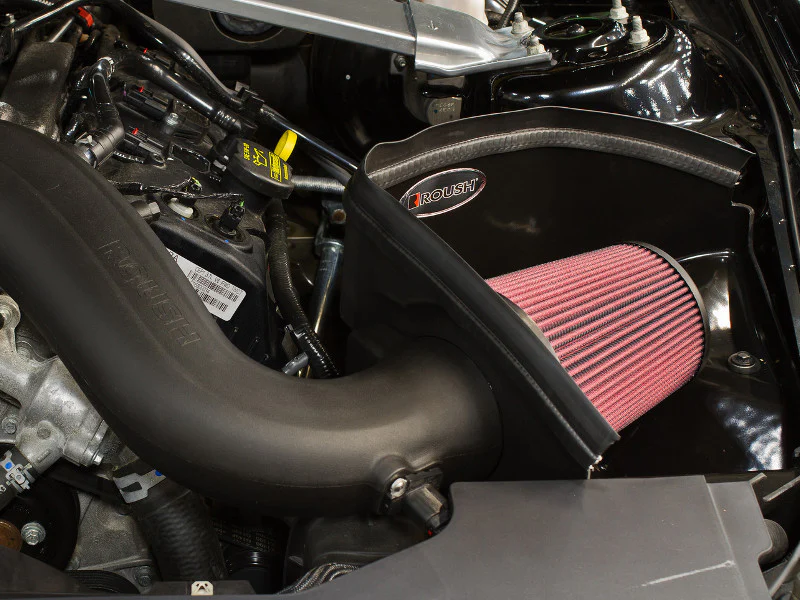 Roush 2011-2014 Ford Mustang 3.7L V6 Cold Air Kit - Image 3