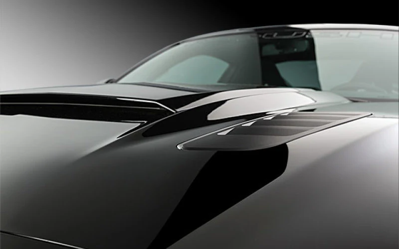 Roush 2015-2017 Ford Mustang Black Heat Extractors - Image 3