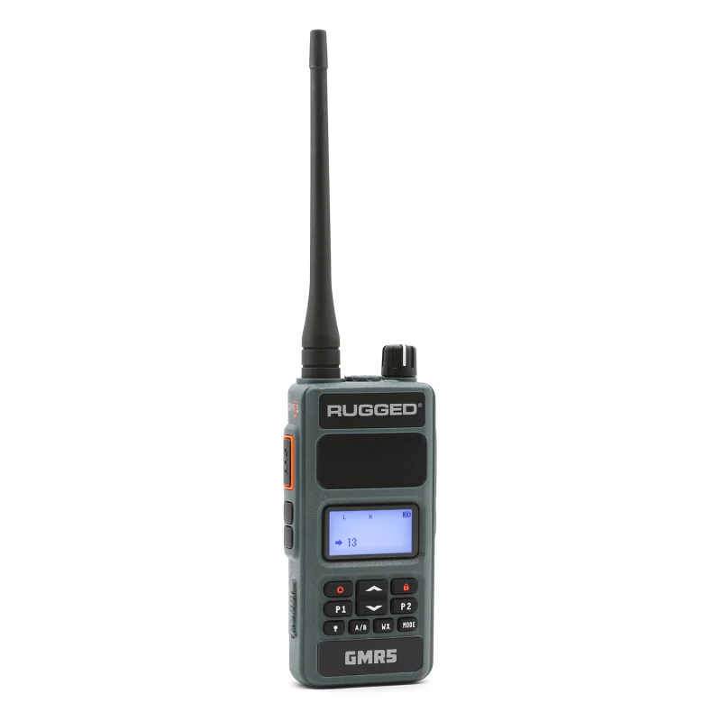 Rugged Radios GMRS Handheld Radio with NOAA Alerts - FM Radio - Image 2