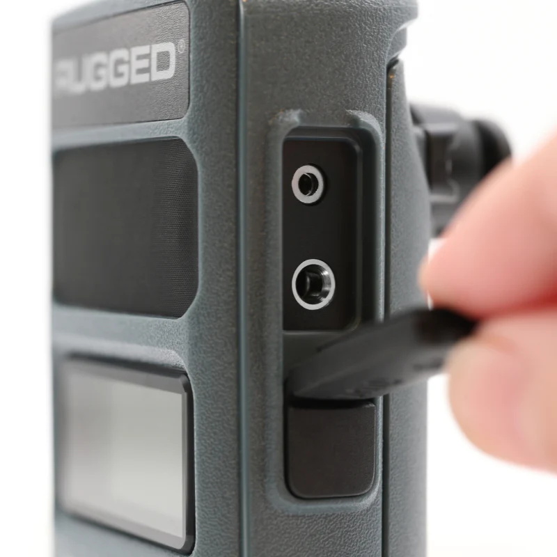 Rugged Radios GMRS Handheld Radio with NOAA Alerts - FM Radio - Image 5