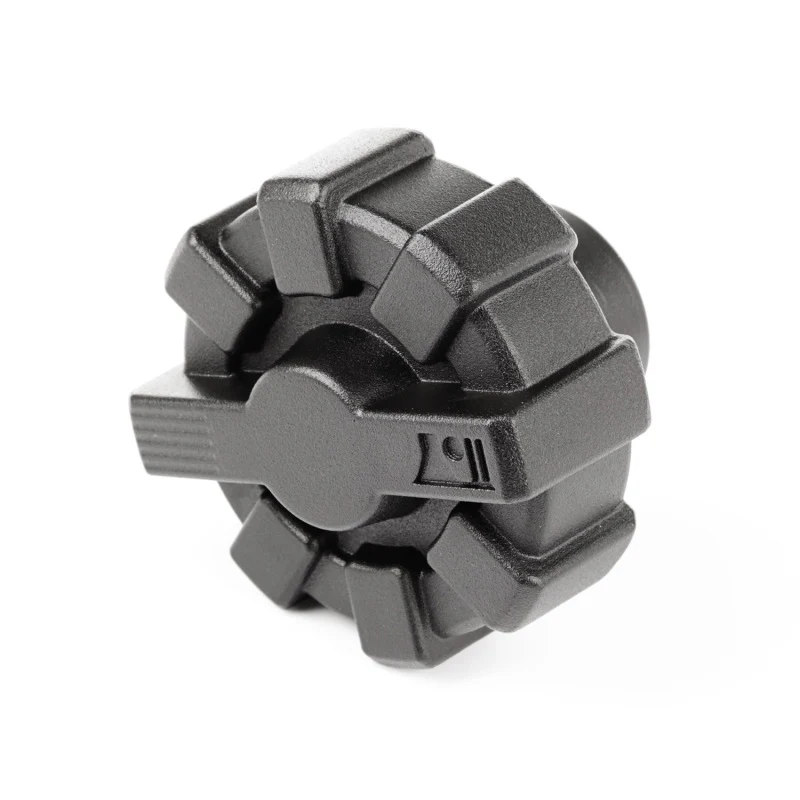 Rugged Ridge 01-19 Jeep Wrangler TJ/LJ/JK/JL Black Elite Aluminum Fuel Cap - Image 6