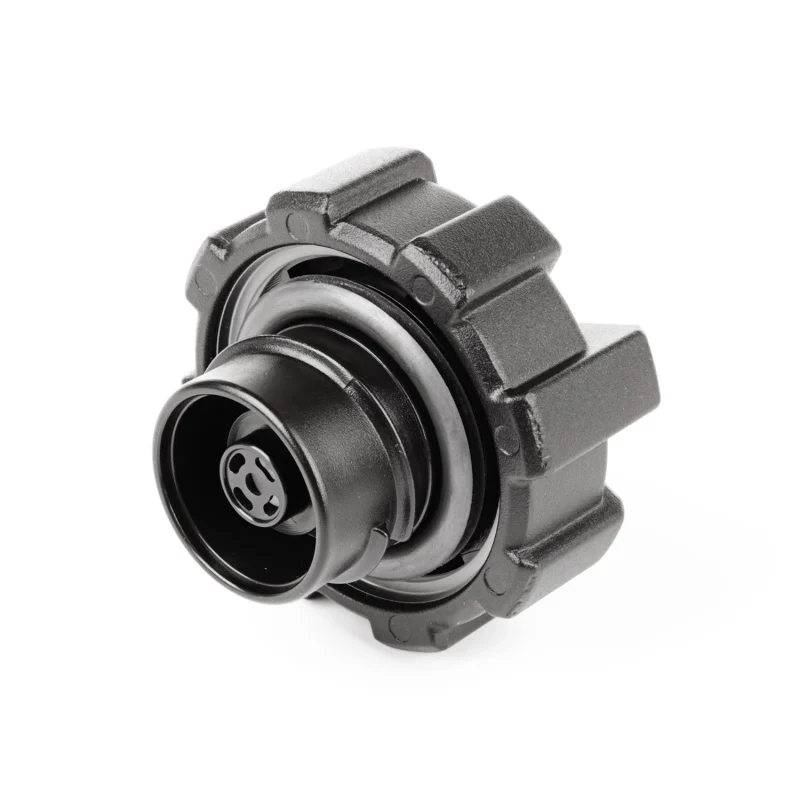 Rugged Ridge 01-19 Jeep Wrangler TJ/LJ/JK/JL Black Elite Aluminum Fuel Cap - Image 8