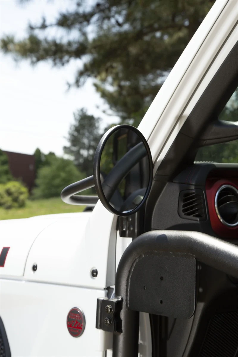 Rugged Ridge 18-20 Jeep Wrangler JL/JT Round Trail Mirror Kit - Image 3