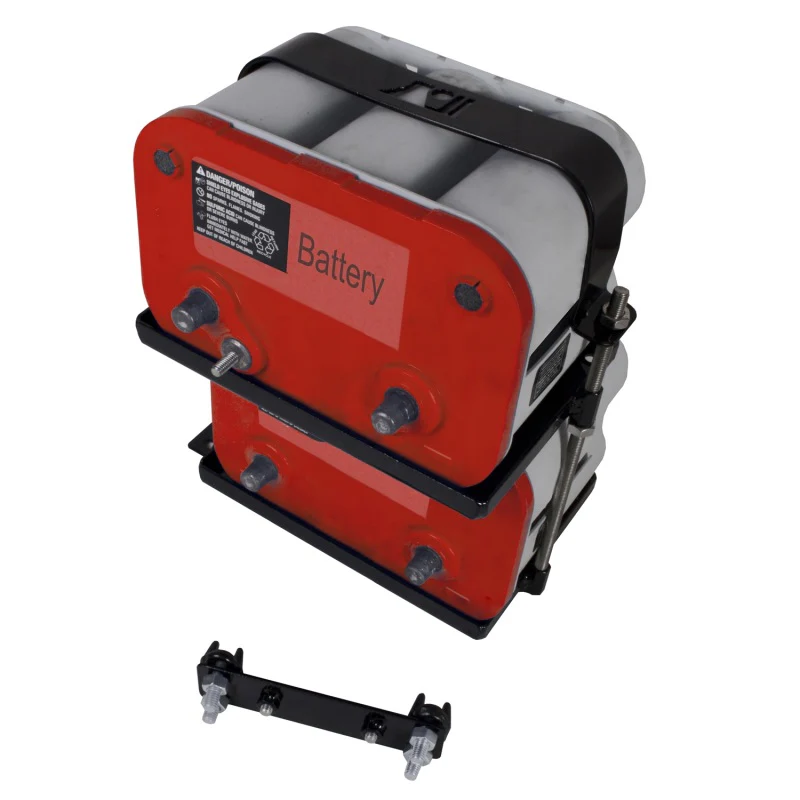 Rugged Ridge 97-06 Jeep Wrangler Dual Battery Tray - Image 5