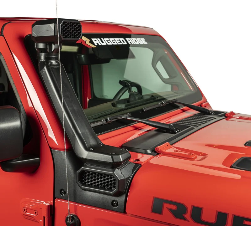 Rugged Ridge AmFib Low/High Mount Snorkel System 18-20 Jeep Wrangler JL 2020 JT - Image 4