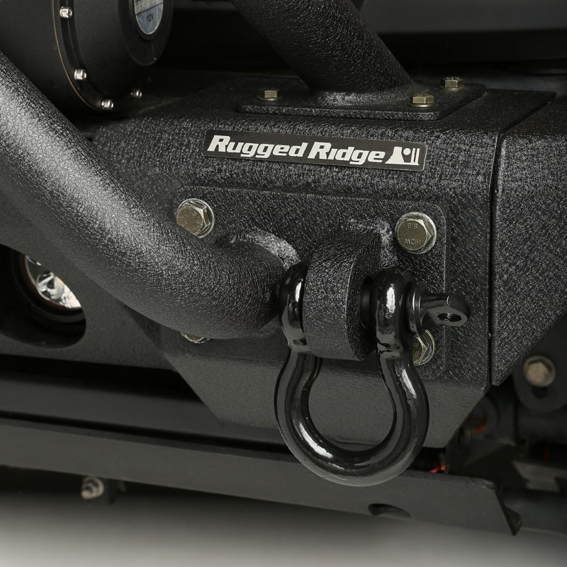 Rugged Ridge Black 9500lb 3/4in D-Ring - Image 3