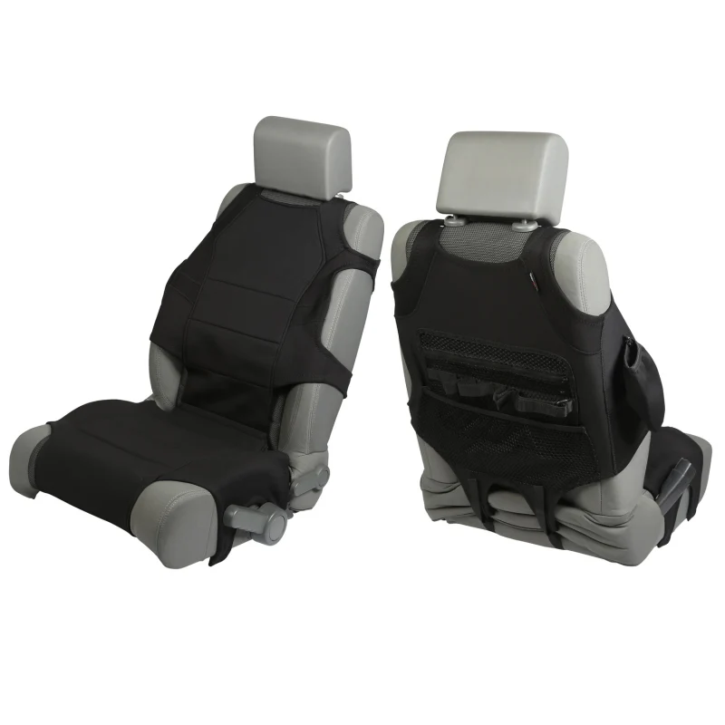 Rugged Ridge Neoprene Seat Vests Black 07-20 JK/JL/JT - Image 2
