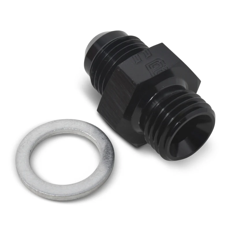 Russell Performance -6 AN Flare to 14mm x 1.5 Metric Thread Adapter (Black ) - Image 6