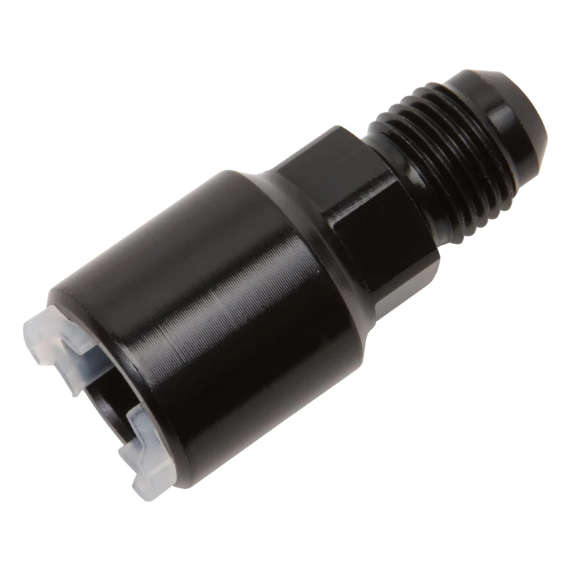 Russell Performance -6 AN male to 5/16in SAE quick-disconnect female (Black Single) - Image 2