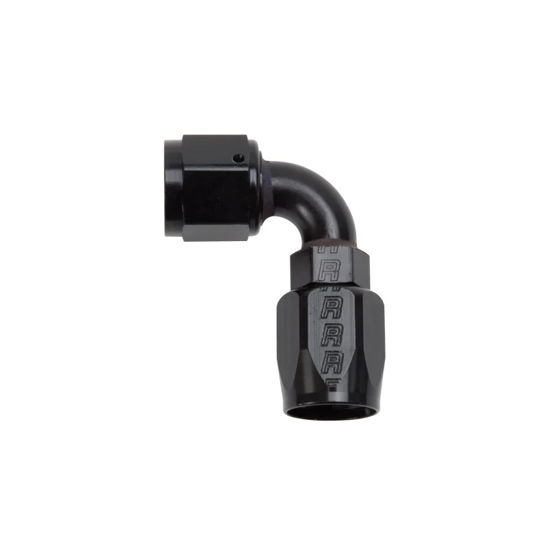 Russell Performance -8 AN Black 90 Degree Full Flow Hose End - Image 2