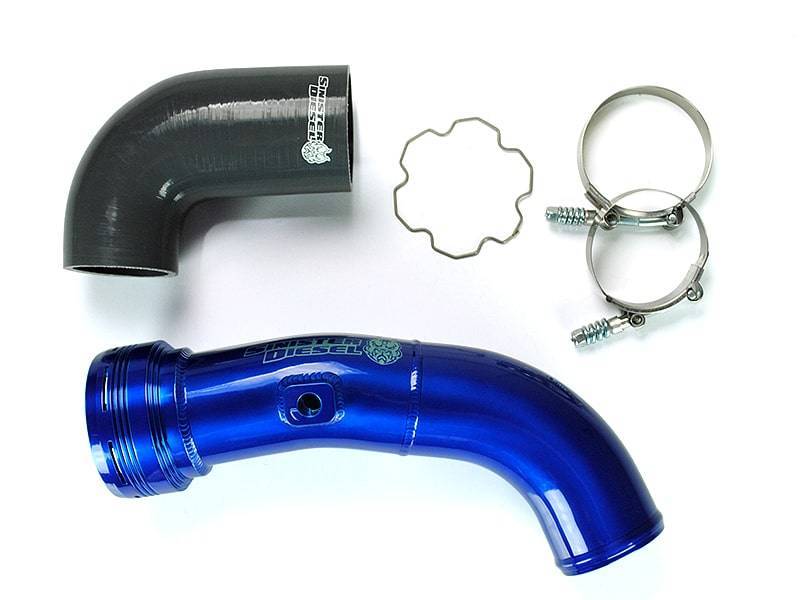 Sinister Diesel 17-19 Ford Powerstroke 6.7L Cold Side Charge Pipe - Image 3