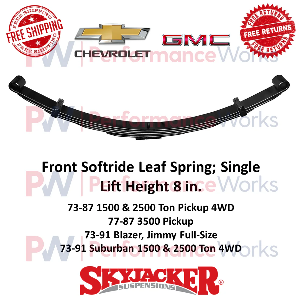 Skyjacker 8" SYS 88-91 1/2 T SUBURBAN - Image 2