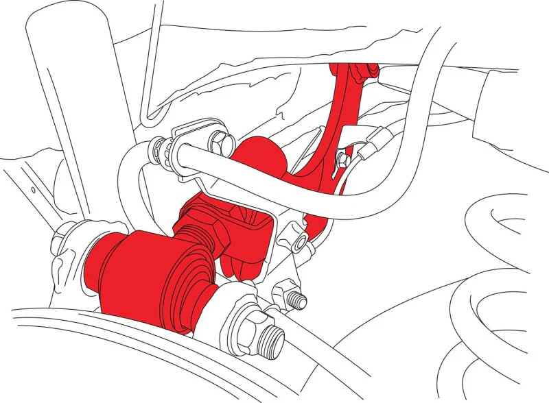 SPC Performance 14-19 Toyota Highlander Rear Control Arm - Image 2