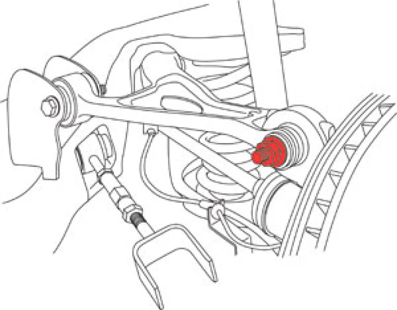 SPC Performance Ford 10+ Taurus / 01+ Explorer Rear Camber Kit - Image 4