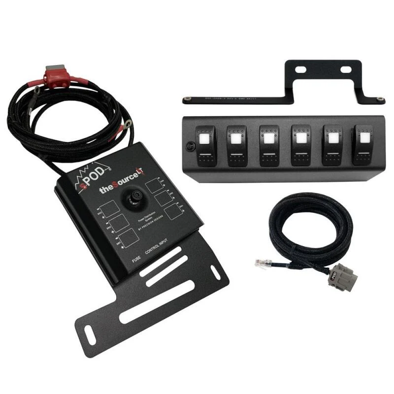 sPOD 09-18 Jeep Wrangler JK SourceLT w/Amber LED Switch Panel - Image 2