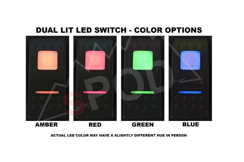 sPOD 09-18 Jeep Wrangler JK SourceLT w/Amber LED Switch Panel - Image 5