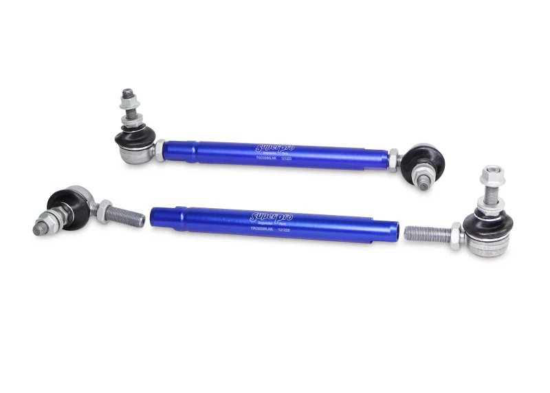 SuperPro 2004 Mazda 3 i Front HD Adjustable End Link Set (10mm Studs 254mm to 305mm) - Image 4