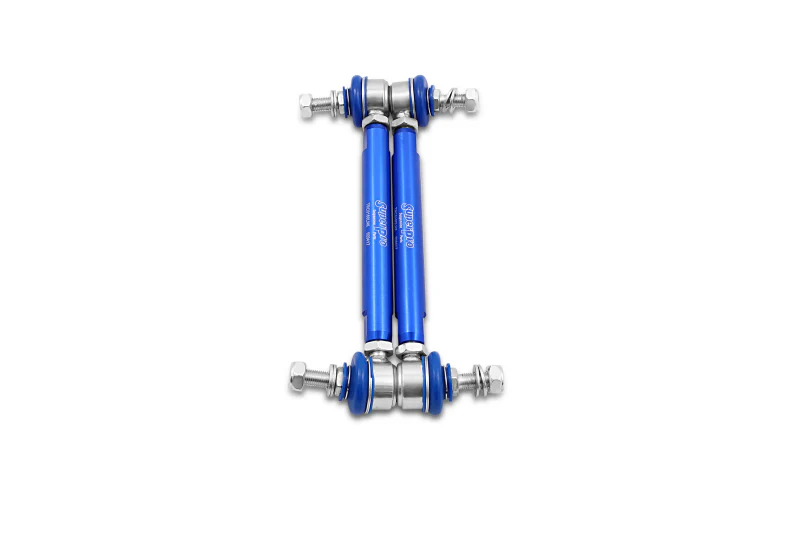 SuperPro 2010 Kia Soul Base Front HD Adjustable End Link Set (10mm Studs 210mm-260mm Length) - Image 2