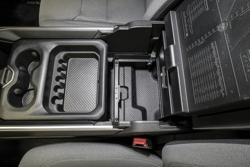 Tuffy Console Safe W/ Keyed Lock For Ram Trucks W/ Sliding Tray Console - Image 12