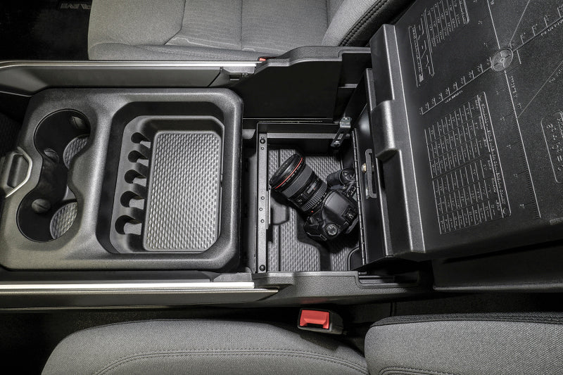 Tuffy Console Safe W/ Keyed Lock For Ram Trucks W/ Sliding Tray Console - Image 13