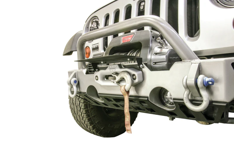 Tuffy Flipup License Plate Holder- Winch W/Hawse- Blk - Image 3