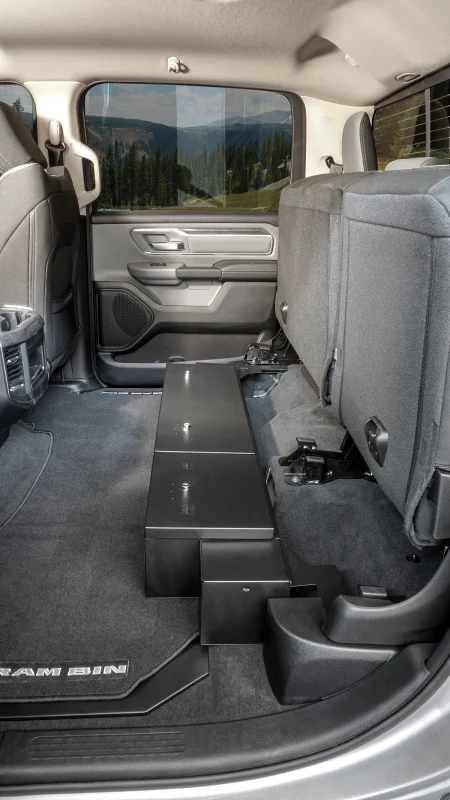 Tuffy Underseat Lockbox W/ Key Lock For Ram Trucks Crew Cab - Image 8
