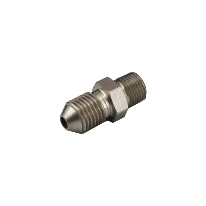 Turbosmart 1/8in NPT to -4AN SS Male Fittings - Image 2