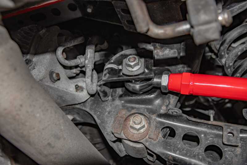 UMI Performance 16-24 Chevrolet Camaro Alignment Toe Arm - Black - Image 2