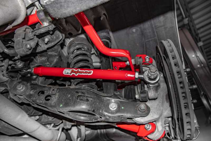UMI Performance 16-24 Chevrolet Camaro Alignment Toe Arm - Black - Image 3