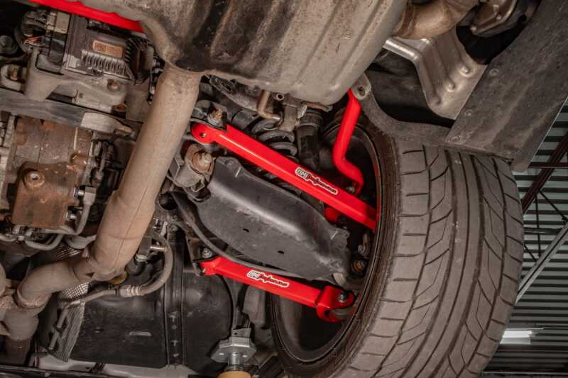 UMI Performance 16-24 Chevrolet Camaro Alignment Toe Arm - Red - Image 5