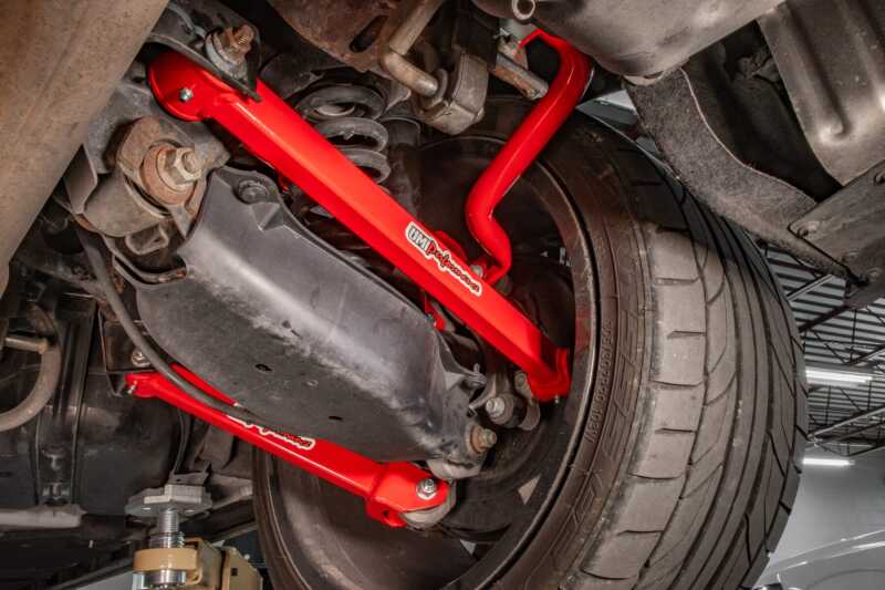 UMI Performance 16-24 Chevrolet Camaro Alignment Toe Arm - Red - Image 7