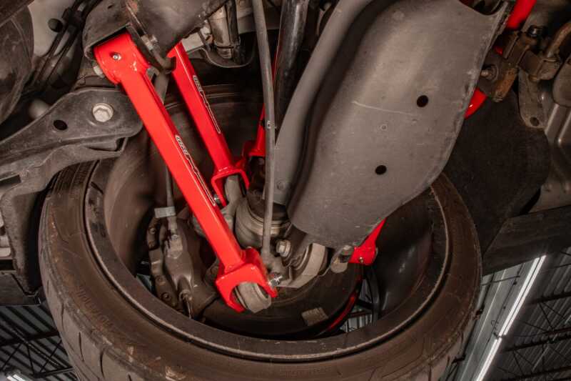 UMI Performance 16-24 Chevrolet Camaro Suspension Control Arm - Red - Image 3